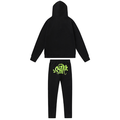 Syna World Black Green Tracksuit